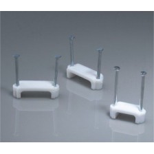 Double Nail Cable Clips